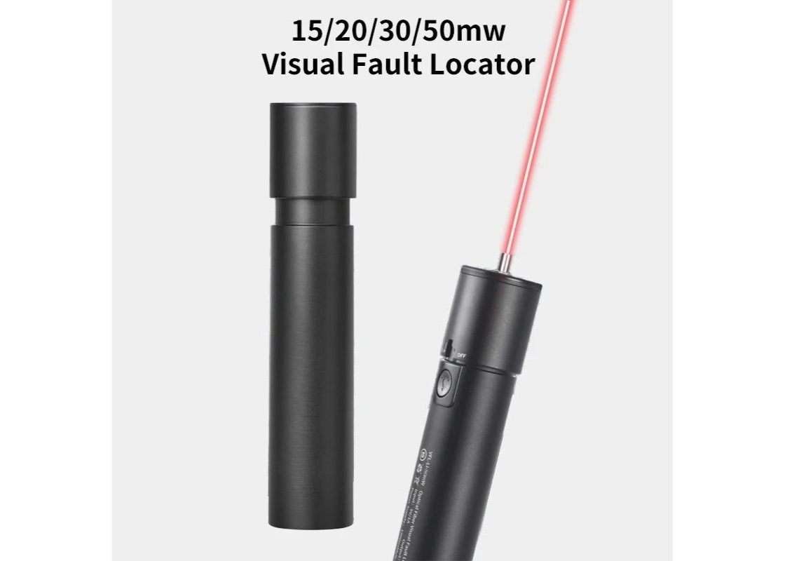 Rechargeable Fibre Optic Visual Fault Locator 15mw, 30mw, 50mw