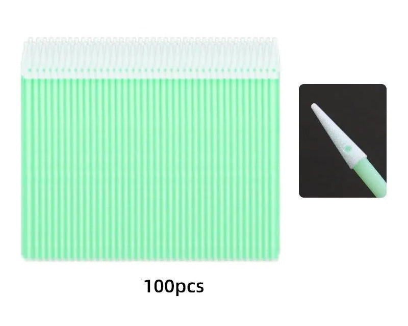 Fibre Optic Cleaning Sticks Fibre Optic Swabs For 1.25mm LC Connectors 100PCS Fibre Cleaning Rod FTTH Tool